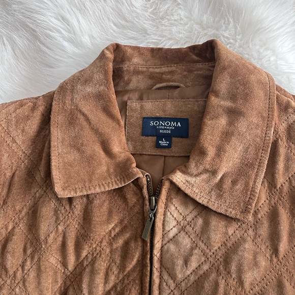 Sonoma suede zippered jacket - Picture 5 of 7